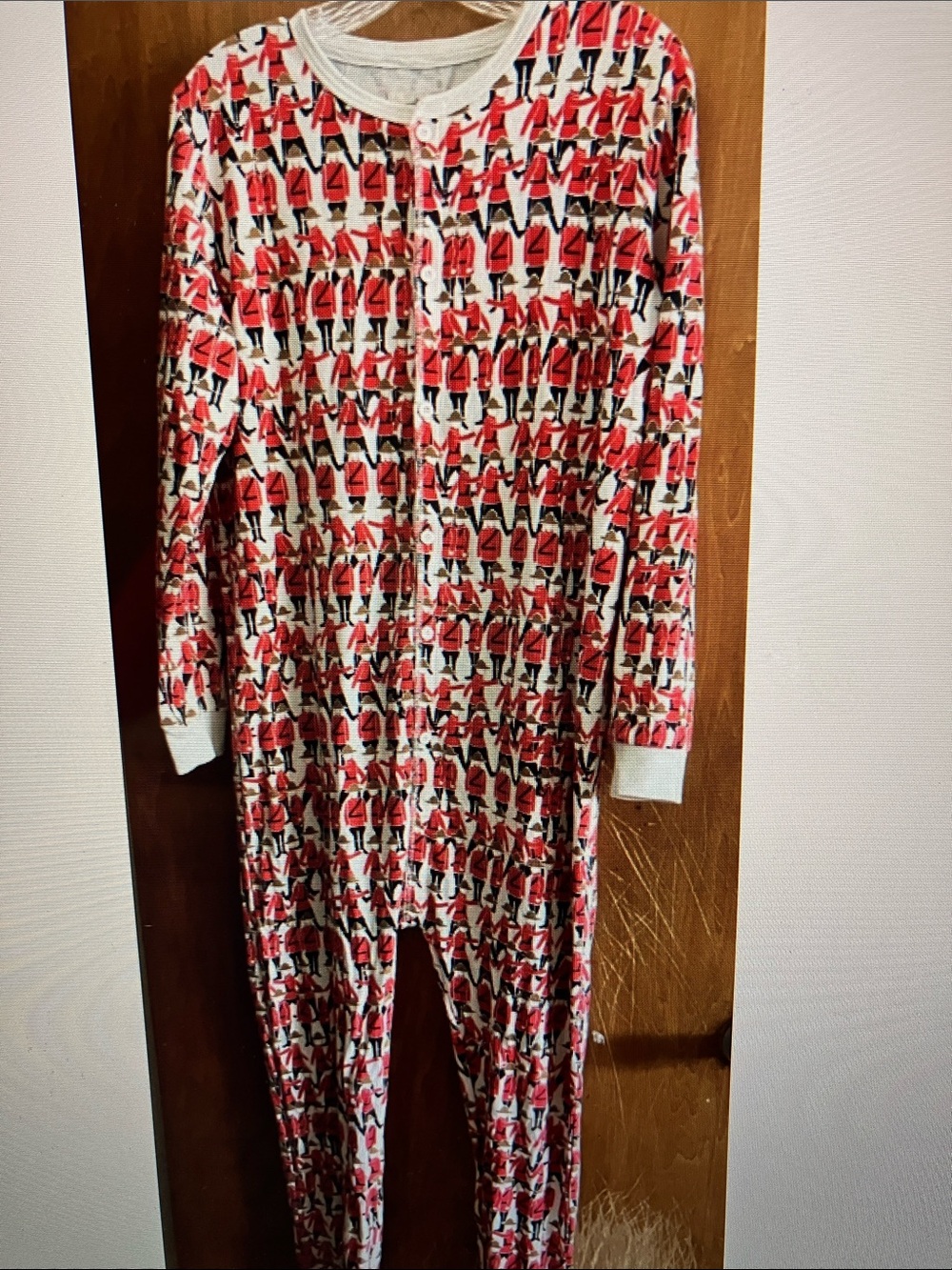 Arborist Unisex Canadian Mounties Thermal Unionsuit Pajamas Size M 5’6”-5’10”